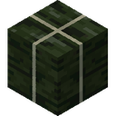 Dried Kelp Block.png: Inventory sprite for Dried Kelp Block in Minecraft as shown in-game linking to https://minecraft.wiki/w/Dried_Kelp_Block with description: Dried Kelp Block