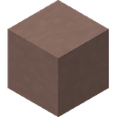 Light Gray Terracotta.png: Inventory sprite for Light Gray Terracotta in Minecraft as shown in-game linking to https://minecraft.wiki/w/Light_Gray_Terracotta with description: Light Gray Terracotta