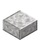 Polished Diorite Slab.png: Inventory sprite for Polished Diorite Slab in Minecraft as shown in-game linking to https://minecraft.wiki/w/Polished_Diorite_Slab with description: Polished Diorite Slab