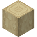 Stripped Birch Log.png: Inventory sprite for Stripped Birch Log in Minecraft as shown in-game linking to Stripped Birch Log with description: Stripped Birch Log