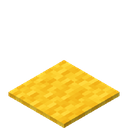 Yellow Carpet.png: Inventory sprite for Yellow Carpet in Minecraft as shown in-game linking to Yellow Carpet with description: Yellow Carpet