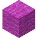 Magenta Wool.png: Inventory sprite for Magenta Wool in Minecraft as shown in-game linking to Magenta Wool with description: Magenta Wool