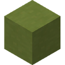 Lime Terracotta.png: Inventory sprite for Lime Terracotta in Minecraft as shown in-game linking to https://minecraft.wiki/w/Lime_Terracotta with description: Lime Terracotta