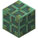 Waxed Weathered Copper Bulb.png: Inventory sprite for Waxed Weathered Copper Bulb in Minecraft as shown in-game linking to Waxed Weathered Copper Bulb with description: Waxed Weathered Copper Bulb