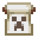 Creeper Charge Banner Pattern.png: Inventory sprite for Creeper Charge Banner Pattern in Minecraft as shown in-game linking to https://minecraft.wiki/w/Creeper_Charge_Banner_Pattern with description: Creeper Charge Banner Pattern