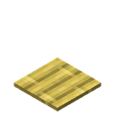 Bamboo Pressure Plate.png: Inventory sprite for Bamboo Pressure Plate in Minecraft as shown in-game linking to Bamboo Pressure Plate with description: Bamboo Pressure Plate