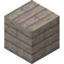 Poplar Planks.png: Inventory sprite for Poplar Planks in Minecraft as shown in-game linking to Poplar Planks with description: Poplar Planks