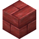 Cinnabar Bricks.png: Inventory sprite for Cinnabar Bricks in Minecraft as shown in-game linking to Cinnabar Bricks with description: Cinnabar Bricks