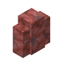Cinnabar Wall.png: Inventory sprite for Cinnabar Wall in Minecraft as shown in-game linking to Cinnabar Wall with description: Cinnabar Wall