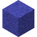 Blue Concrete Powder.png: Inventory sprite for Blue Concrete Powder in Minecraft as shown in-game linking to https://minecraft.wiki/w/Blue_Concrete_Powder with description: Blue Concrete Powder