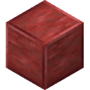 Polished Cinnabar.png: Inventory sprite for Polished Cinnabar in Minecraft as shown in-game linking to Polished Cinnabar with description: Polished Cinnabar