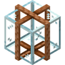Bulk Glass.png: Inventory sprite for Bulk Glass in Minecraft as shown in-game with description: Bulk Glass