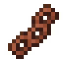 Copper Chain.png: Inventory sprite for Copper Chain in Minecraft as shown in-game linking to Copper Chain with description: Copper Chain