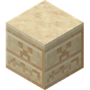 Chiseled Sandstone.png: Inventory sprite for Chiseled Sandstone in Minecraft as shown in-game linking to https://minecraft.wiki/w/Chiseled_Sandstone with description: Chiseled Sandstone