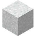 White Concrete Powder.png: Inventory sprite for White Concrete Powder in Minecraft as shown in-game linking to https://minecraft.wiki/w/White_Concrete_Powder with description: White Concrete Powder