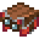 Red Harness.png: Inventory sprite for Red Harness in Minecraft as shown in-game linking to https://minecraft.wiki/w/Red_Harness with description: Red Harness