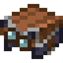 Black Harness.png: Inventory sprite for Black Harness in Minecraft as shown in-game linking to https://minecraft.wiki/w/Black_Harness with description: Black Harness