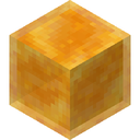 Honey Block.png: Inventory sprite for Honey Block in Minecraft as shown in-game linking to Honey Block with description: Honey Block