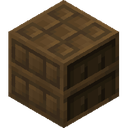 Chiseled Bookshelf.png: Inventory sprite for Chiseled Bookshelf in Minecraft as shown in-game linking to Chiseled Bookshelf with description: Chiseled Bookshelf