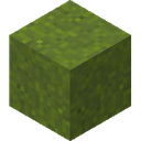 Green Concrete Powder.png: Inventory sprite for Green Concrete Powder in Minecraft as shown in-game linking to https://minecraft.wiki/w/Green_Concrete_Powder with description: Green Concrete Powder