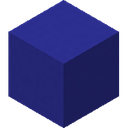 Blue Concrete.png: Inventory sprite for Blue Concrete in Minecraft as shown in-game linking to Blue Concrete with description: Blue Concrete