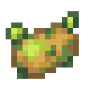 Poisonous Potato.png: Inventory sprite for Poisonous Potato in Minecraft as shown in-game with description: Poisonous Potato