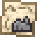 Papal Outpost Map.png: Inventory sprite for Papal Outpost Map in Minecraft as shown in-game with description: Papal Outpost Map