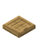Oak Trapdoor.png: Inventory sprite for Oak Trapdoor in Minecraft as shown in-game linking to Oak Trapdoor with description: Oak Trapdoor