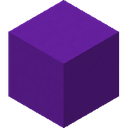 Purple Concrete.png: Inventory sprite for Purple Concrete in Minecraft as shown in-game linking to Purple Concrete with description: Purple Concrete