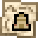 Warm Ocean Ruin Map.png: Inventory sprite for Warm Ocean Ruin Map in Minecraft as shown in-game with description: Warm Ocean Ruin Map