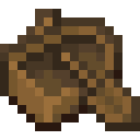 Spruce Boat.png: Inventory sprite for Spruce Boat in Minecraft as shown in-game linking to https://minecraft.wiki/w/Spruce_Boat with description: Spruce Boat