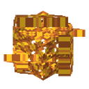 Yellow Poplar Leaves.png: Inventory sprite for Yellow Poplar Leaves in Minecraft as shown in-game linking to https://minecraft.wiki/w/Yellow_Poplar_Leaves with description: Yellow Poplar Leaves