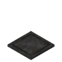 Heavy Weighted Pressure Plate.png: Inventory sprite for Heavy Weighted Pressure Plate in Minecraft as shown in-game linking to https://minecraft.wiki/w/Heavy_Weighted_Pressure_Plate with description: Heavy Weighted Pressure Plate