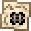 Mineshaft Map.png: Inventory sprite for Mineshaft Map in Minecraft as shown in-game with description: Mineshaft Map