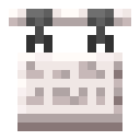 Pale Oak Hanging Sign.png: Inventory sprite for Pale Oak Hanging Sign in Minecraft as shown in-game linking to https://minecraft.wiki/w/Pale_Oak_Hanging_Sign with description: Pale Oak Hanging Sign