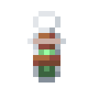 Splash Potion of Oozing.png: Inventory sprite for Splash Potion of Oozing in Minecraft as shown in-game with description: Splash Potion of Oozing
