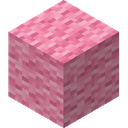 Pink Wool.png: Inventory sprite for Pink Wool in Minecraft as shown in-game linking to Pink Wool with description: Pink Wool