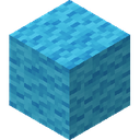 Light Blue Wool.png: Inventory sprite for Light Blue Wool in Minecraft as shown in-game linking to Light Blue Wool with description: Light Blue Wool