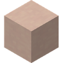 White Terracotta.png: Inventory sprite for White Terracotta in Minecraft as shown in-game linking to https://minecraft.wiki/w/White_Terracotta with description: White Terracotta
