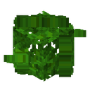 Jungle Leaves.png: Inventory sprite for Jungle Leaves in Minecraft as shown in-game linking to Jungle Leaves with description: Jungle Leaves