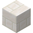 Quartz Bricks.png: Inventory sprite for Quartz Bricks in Minecraft as shown in-game linking to https://minecraft.wiki/w/Quartz_Bricks with description: Quartz Bricks