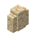 Sandstone Wall.png: Inventory sprite for Sandstone Wall in Minecraft as shown in-game linking to https://minecraft.wiki/w/Sandstone_Wall with description: Sandstone Wall