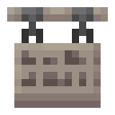 Poplar Hanging Sign.png: Inventory sprite for Poplar Hanging Sign in Minecraft as shown in-game linking to https://minecraft.wiki/w/Poplar_Hanging_Sign with description: Poplar Hanging Sign