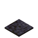 Polished Blackstone Pressure Plate.png: Inventory sprite for Polished Blackstone Pressure Plate in Minecraft as shown in-game linking to https://minecraft.wiki/w/Polished_Blackstone_Pressure_Plate with description: Polished Blackstone Pressure Plate