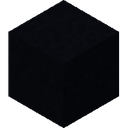 Black Concrete.png: Inventory sprite for Black Concrete in Minecraft as shown in-game linking to Black Concrete with description: Black Concrete