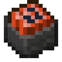 Minecart with TNT.png: Inventory sprite for Minecart with TNT in Minecraft as shown in-game linking to https://minecraft.wiki/w/Minecart_with_TNT with description: Minecart with TNT