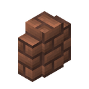 Brick Wall.png: Inventory sprite for Brick Wall in Minecraft as shown in-game linking to https://minecraft.wiki/w/Brick_Wall with description: Brick Wall