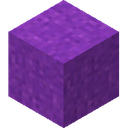 Purple Concrete Powder.png: Inventory sprite for Purple Concrete Powder in Minecraft as shown in-game linking to https://minecraft.wiki/w/Purple_Concrete_Powder with description: Purple Concrete Powder