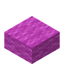 Magenta Wool Slab.png: Inventory sprite for Magenta Wool Slab in Minecraft as shown in-game linking to Magenta Wool Slab with description: Magenta Wool Slab