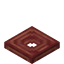Mangrove Trapdoor.png: Inventory sprite for Mangrove Trapdoor in Minecraft as shown in-game linking to Mangrove Trapdoor with description: Mangrove Trapdoor